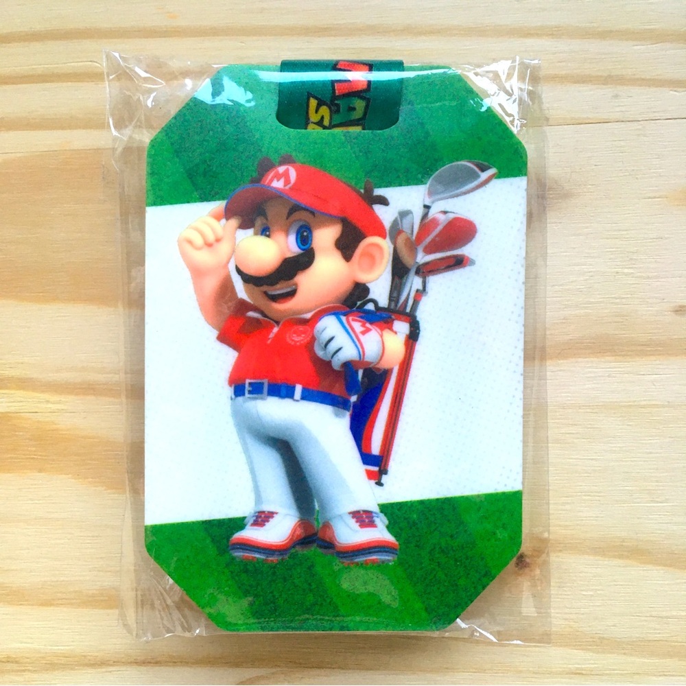 My Nintendo Mario Golf Super Rush Luggage Tag